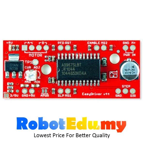 10pcs/lot A3967 EasyDriver Stepper Motor Driver V44 For Arduino Development Boar